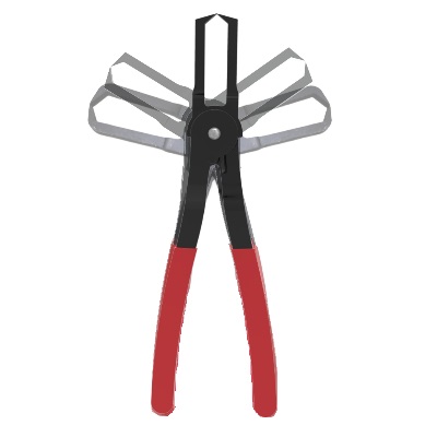 AT-226F<br><FONT COLOR=FF0000>ADJUSTABLE</FONT> PLASTIC SNAP PLIER