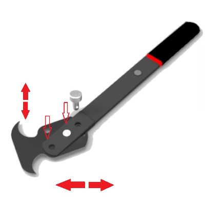 OT-143B<br>ADJUSTABLE SEAL PULLER