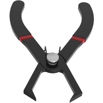 AT-226C<br><FONT COLOR=FF0000>FLAT DEGREE </FONT>  PUSH PIN REMOVAL PLIERS