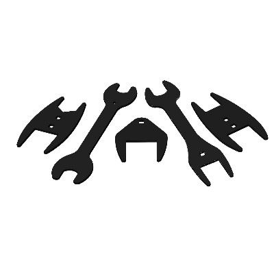 OT-283L<br>FAN CLUTH WRENCH SET