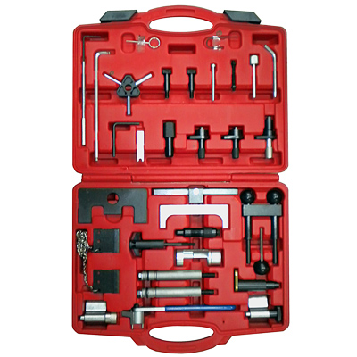 T0030<br>ENGINE TIMING TOOLS- VW & AUDI W/4 GROOVES & ALU FINISH