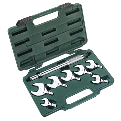 OT-222A<br>8PCS CHANGEABLE SPANNER TORQUE WRENCH CLICK TYPE
