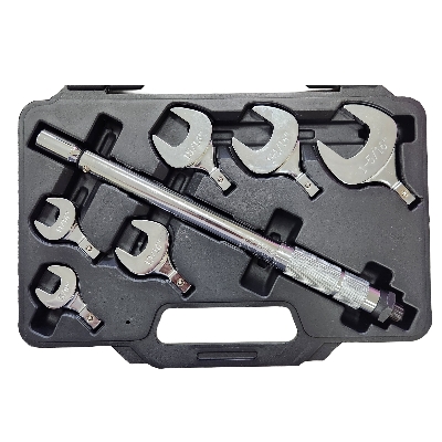 OT-222G<br>6PCS CHANGEABLE SPANNER TORQUE WRENCH CLICK TYPE