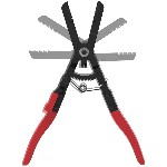 AT-225H4<br><FONT COLOR=FF0000>ADJUSTABLE</FONT> UNIVERSAL HOSE CLAMP PLIER