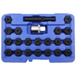 CYH-VW22<BR>22PCS WHEEL LOCKING KEY SET FOR VW